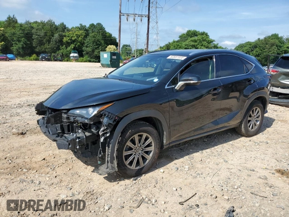 2019 Lexus NX 300 with VIN JTJYARBZ0K2144314, listed as a Copart auction lot 60887035 with 60,606 mi miles and Salvage title. Bid and sale history available at DreamBid. Image 1.