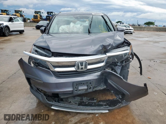2022 Honda Pilot EX-L с VIN 5FNYF5H54NB011235, выставлен на аукционе Copart как лот 55689015 с пробегом 90 078 миль миль и Списание • Salvage title. История ставок и продаж доступна на DreamBid. Изображение 5.