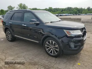 2016 Ford Explorer Platinum z VIN 1FM5K8HT7GGB81771, wystawiony jako Copart lot #59723825 z przebiegiem 117 934 mil mil oraz Szkoda całkowita • Salvage title. Historia ofert i sprzedaży dostępna na DreamBid. Obrazek 4.