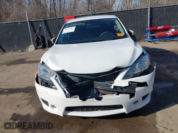 2014 Nissan Sentra S with VIN 3N1AB7AP3EY274490, listed as a IAAI auction lot 41743413 with 94,304 mi miles and . Bid and sale history available at DreamBid. Image 12.