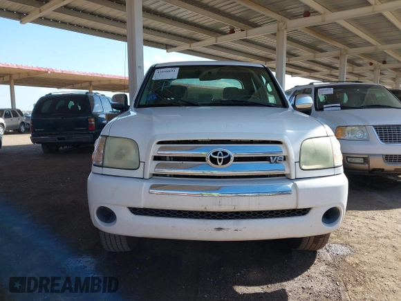 2004 Toyota Tundra SR5 with VIN 5TBDT44134S442463, listed as a IAAI auction lot 42058891 with 225,806 mi miles and . Bid and sale history available at DreamBid. Image 12.