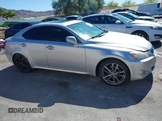 2008 Lexus IS 250 with VIN JTHBK262482074995, listed as a IAAI auction lot 42262084 with 229,315 mi miles and . Bid and sale history available at DreamBid. Image 13.