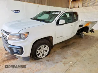 2022 Chevrolet Colorado 2WD LT with VIN 1GCHSCEA2N1118097, listed as a Copart auction lot 62149535 with 83,918 mi miles and Salvage title. Bid and sale history available at DreamBid. Image 1.