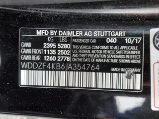 2018 Mercedes-Benz E-Class E 300 with VIN WDDZF4KB6JA354764, listed as a Copart auction lot 44742443 with 53,523 mi miles. Bid and sale history available at carsss.com. Image 14.