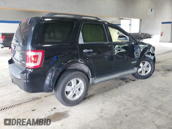 2008 Ford Escape XLT z VIN 1FMCU931X8KE51989, wystawiony jako Copart lot #60494295 z przebiegiem Nie podano mil oraz Szkoda całkowita • Salvage title. Historia ofert i sprzedaży dostępna na DreamBid. Obrazek 3.