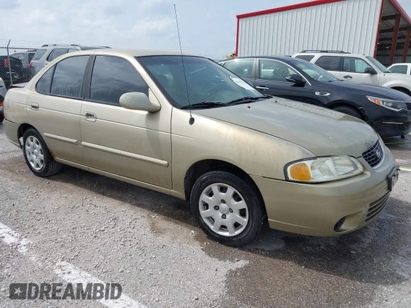 2001 Nissan Sentra GXE z VIN 3N1CB51D01L520566, wystawiony jako IAAI lot #42262736 z przebiegiem 122 675 mil mil oraz . Historia ofert i sprzedaży dostępna na DreamBid. Obrazek 1.