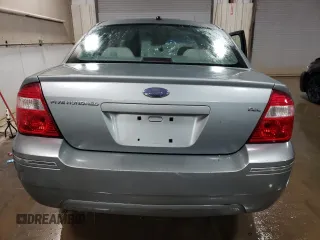 2007 Ford Five Hundred SEL with VIN 1FAHP24127G130494, listed as a Copart auction lot 80520394 with 0 mi miles and Salvage Title. Bid and sale history available at carsss.com. Image 6.