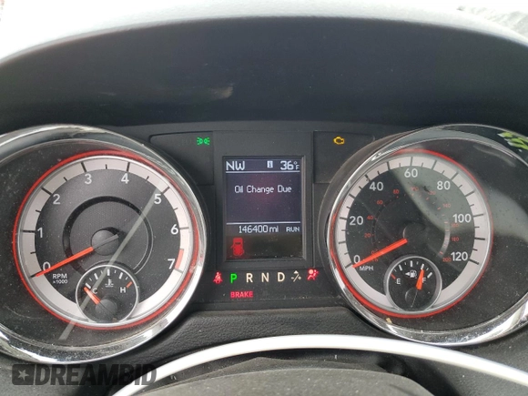 2013 Dodge Grand Caravan Crew with VIN 2C4RDGDG5DR740098, listed as a Copart auction lot 84491644 with 146,400 mi miles and Salvage Title. Bid and sale history available at DreamBid. Image 9.