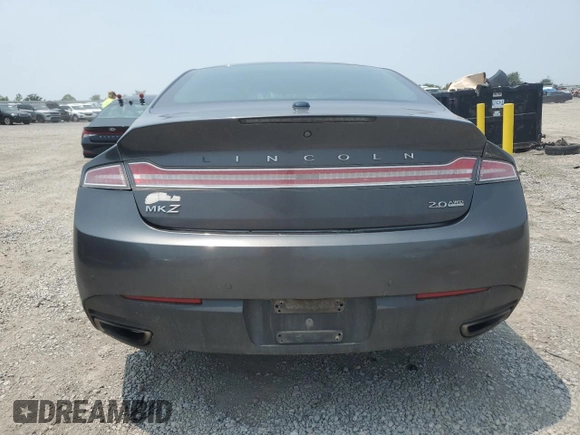 2015 Lincoln MKZ with VIN 3LN6L2J96FR616591, listed as a Copart auction lot 60215825 with 195,951 mi miles and Clean title. Bid and sale history available at DreamBid. Image 6.