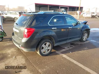2015 Chevrolet Equinox LTZ with VIN 2GNALDEK7F6385870, listed as a IAAI auction lot 41697939 with 80,640 mi miles. Bid and sale history available at carsss.com. Image 4.