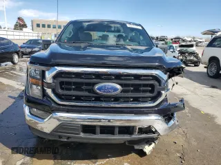 2023 Ford F-150 XL with VIN 1FTFW1E8XPFA36282, listed as a Copart auction lot 49270385 with 42,339 mi miles and Salvage Title. Bid and sale history available at carsss.com. Image 5.