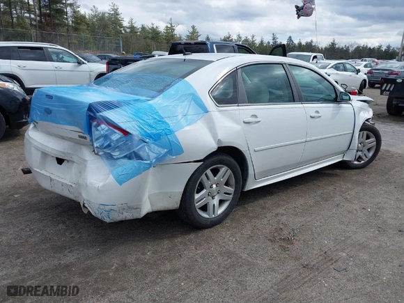 2012 Chevrolet Impala LT Fleet with VIN 2G1WG5E30C1332883, listed as a IAAI auction lot 41868706 with 254,232 mi miles. Bid and sale history available at carsss.com. Image 4.