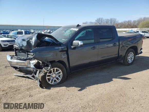 2020 Chevrolet Silverado 1500 LT with VIN 3GCUYDED2LG327240, listed as a Copart auction lot 53514135 with 142,062 mi miles and Salvage Title. Bid and sale history available at DreamBid. Image 1.