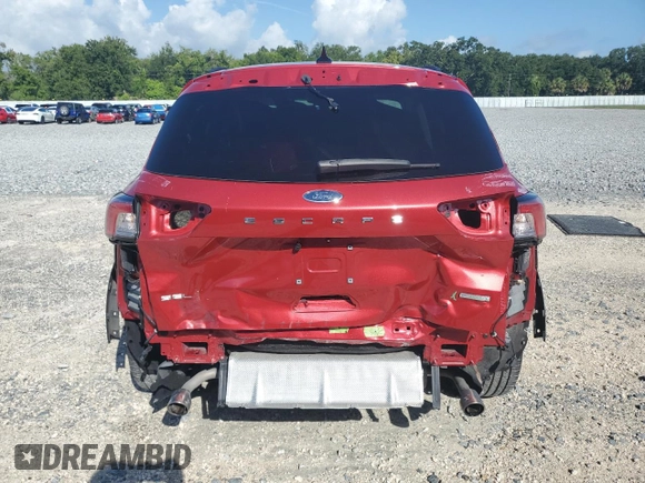 2020 Ford Escape SEL with VIN 1FMCU0H68LUA24470, listed as a Copart auction lot 63121095 with 86,890 mi miles and Salvage title. Bid and sale history available at DreamBid. Image 6.