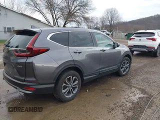 2022 Honda CR-V EX-L with VIN 7FARW2H89NE049187, listed as a IAAI auction lot 41910948 with 35,060 mi miles. Bid and sale history available at carsss.com. Image 4.