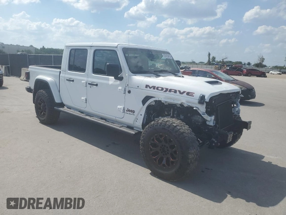 2023 Jeep Gladiator Mojave z VIN 1C6JJTEG7PL503422, wystawiony jako Copart lot #57415415 z przebiegiem 29 771 mil mil oraz Szkoda całkowita • Salvage title. Historia ofert i sprzedaży dostępna na DreamBid. Obrazek 4.