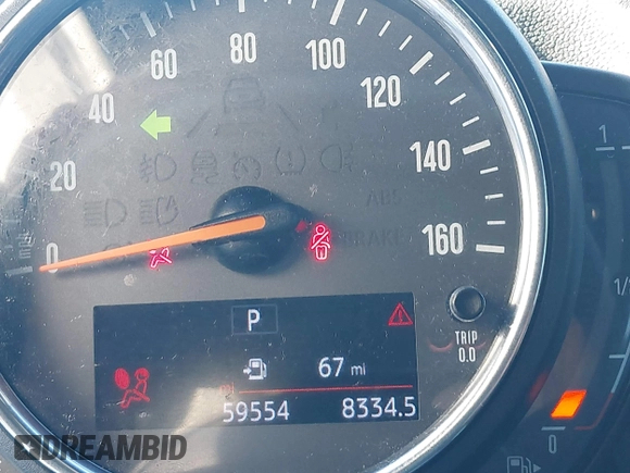 2018 MINI Countryman Cooper S with VIN WMZYT5C3XJ3E61612, listed as a IAAI auction lot 41276107 with 59,554 mi miles and . Bid and sale history available at DreamBid. Image 16.