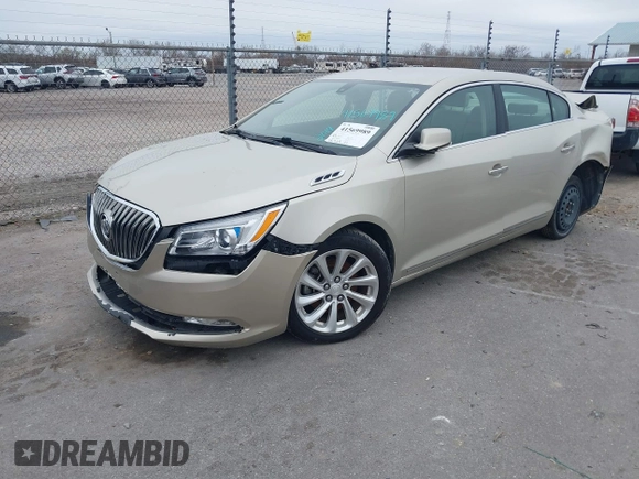 2014 Buick LaCrosse Leather with VIN 1G4GB5G31EF106205, listed as a IAAI auction lot 41569989 with 118,968 mi miles and . Bid and sale history available at DreamBid. Image 17.