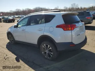 2015 Toyota RAV4 Limited with VIN 2T3DFREV5FW370020, listed as a Copart auction lot 52484235 with 91,202 mi miles and Salvage Title. Bid and sale history available at carsss.com. Image 2.