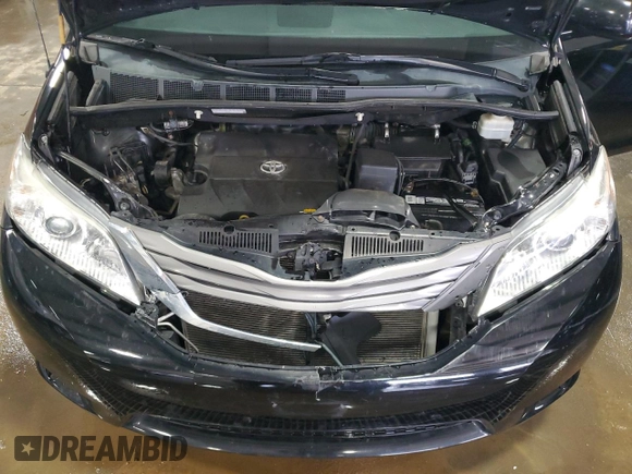 2013 Toyota Sienna XLE AAS with VIN 5TDYK3DC3DS392512, listed as a Copart auction lot 52815845 with 128,561 mi miles and Salvage Title. Bid and sale history available at carsss.com. Image 13.