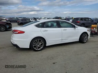 2019 Ford Fusion SEL with VIN 3FA6P0CD0KR254126, listed as a Copart auction lot 50796965 with 72,179 mi miles and Salvage Title. Bid and sale history available at carsss.com. Image 3.