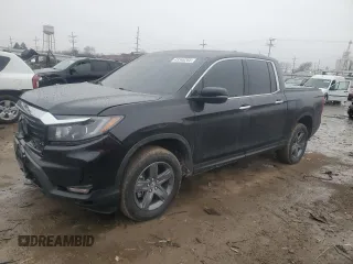 2021 Honda Ridgeline RTL-E с VIN 5FPYK3F70MB021965, выставлен на аукционе Copart как лот 43346265 с пробегом 71 686 миль миль и Списание • Salvage title. История ставок и продаж доступна на DreamBid. Изображение 1.