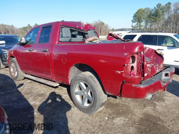 2014 Ram 1500 Tradesman z VIN 1C6RR7FT4ES171215, wystawiony jako IAAI lot #41293240 z przebiegiem 115 967 mil mil oraz . Historia ofert i sprzedaży dostępna na DreamBid. Obrazek 3.