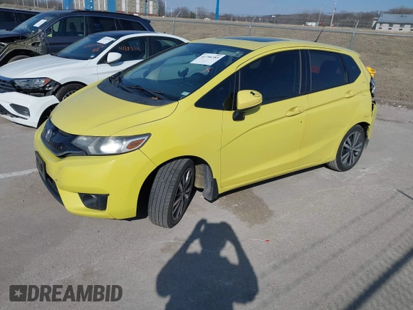 2015 Honda Fit EX-L with VIN 3HGGK5H89FM776344, listed as a IAAI auction lot 41706385 with 131,571 mi miles. Bid and sale history available at carsss.com. Image 18.