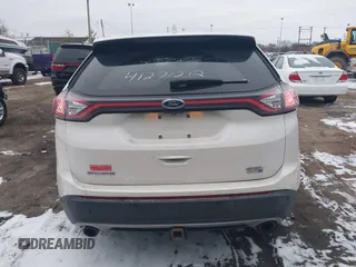 2017 Ford Edge SEL with VIN 2FMPK4J95HBB09864, listed as a IAAI auction lot 41271212 with 76,061 mi miles. Bid and sale history available at carsss.com. Image 16.