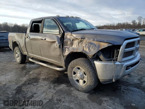 2014 Ram 2500 SLT with VIN 3C6TR5DT7EG110087, listed as a Copart auction lot 42434305 with 74,613 mi miles and Salvage title. Bid and sale history available at DreamBid. Image 4.