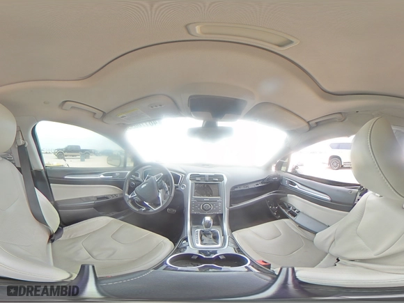 2015 Ford Fusion Titanium Hybrid with VIN 3FA6P0RU5FR225122, listed as a Copart auction lot 46176095 with 144,749 mi miles and Salvage Title. Bid and sale history available at carsss.com. Image 13.