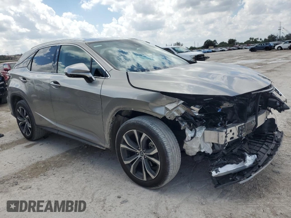 2021 Lexus RX with VIN 2T2HZMAA7MC197389, listed as a Copart auction lot 50637845 with 47,182 mi miles and Salvage Title. Bid and sale history available at carsss.com. Image 4.