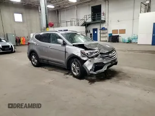 2018 Hyundai Santa Fe 2.4L with VIN 5NMZUDLB5JH096340, listed as a Copart auction lot 61038095 with 114,993 mi miles and Salvage title. Bid and sale history available at DreamBid. Image 14.