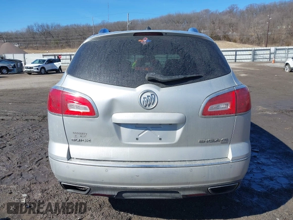2015 Buick Enclave Leather with VIN 5GAKVBKD2FJ351065, listed as a IAAI auction lot 41656934 with 148,015 mi miles and . Bid and sale history available at carsss.com. Image 17.