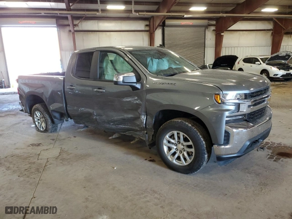 2019 Chevrolet Silverado 1500 LT with VIN 1GCRYDED9KZ265677, listed as a Copart auction lot 70250244 with 52,747 mi miles and Clean Title. Bid and sale history available at carsss.com. Image 4.