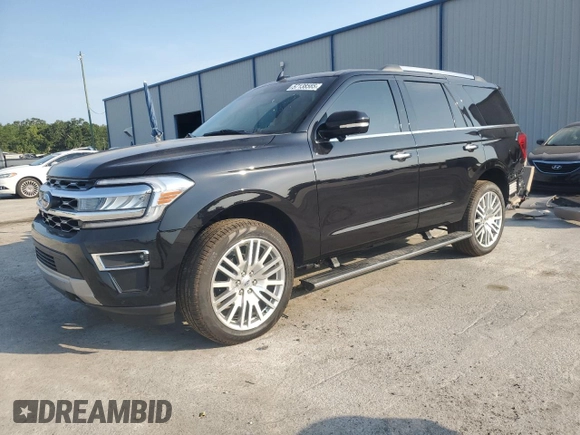 2024 Ford Expedition Limited z VIN 1FMJU2A85REA70596, wystawiony jako Copart lot #57138565 z przebiegiem 6 929 mil mil oraz Szkoda całkowita • Salvage title. Historia ofert i sprzedaży dostępna na DreamBid. Obrazek 1.