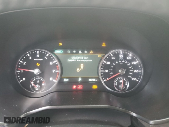 2021 Kia Telluride SX with VIN 5XYP54HC8MG158219, listed as a Copart auction lot 49172935 with 49,298 mi miles and Salvage Title. Bid and sale history available at carsss.com. Image 9.