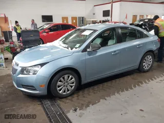2011 Chevrolet Cruze LS with VIN 1G1PC5SHXB7156460, listed as a IAAI auction lot 41002385 with 59,846 mi miles. Bid and sale history available at carsss.com. Image 2.