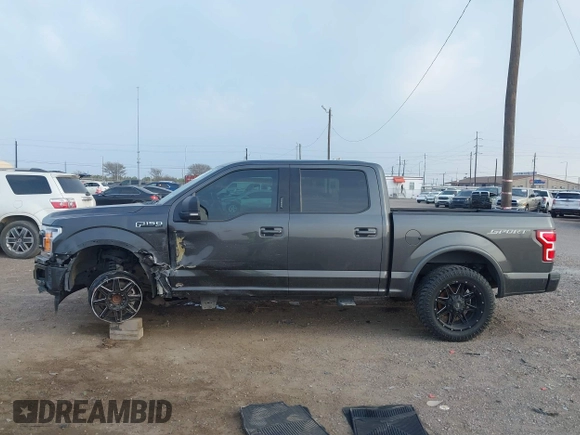 2020 Ford F-150 XL with VIN 1FTEW1CP8LKF15775, listed as a IAAI auction lot 41654867 with 74,806 mi miles. Bid and sale history available at carsss.com. Image 15.