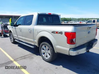 2018 Ford F-150 XL with VIN 1FTEW1E54JFE36153, listed as a IAAI auction lot 42193233 with 96,074 mi miles and . Bid and sale history available at DreamBid. Image 3.