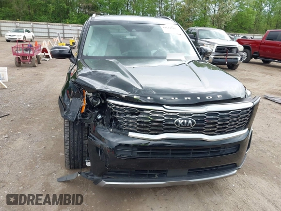 2021 Kia Telluride S with VIN 5XYP6DHC5MG139026, listed as a IAAI auction lot 42114521 with 136,107 mi miles and . Bid and sale history available at DreamBid. Image 12.