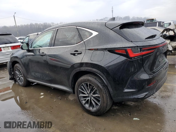 2023 Lexus NX with VIN 2T2AKCEZ4PC012574, listed as a Copart auction lot 85996654 with 18,537 mi miles and Salvage Title. Bid and sale history available at carsss.com. Image 2.