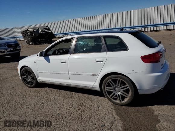 2008 Audi A3 S line with VIN WAUKD78P88A148598, listed as a Copart auction lot 76773884 with 106,152 mi miles and Salvage title. Bid and sale history available at DreamBid. Image 2.