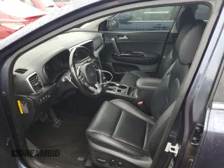 2020 Kia Sportage EX with VIN KNDPNCAC4L7762592, listed as a Copart auction lot 54369225 with 95,998 mi miles and Salvage title. Bid and sale history available at DreamBid. Image 7.