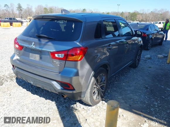 2019 Mitsubishi Outlander Sport SE 2.0 with VIN JA4AP4AU6KU024429, listed as a IAAI auction lot 41665570 with 117,172 mi miles. Bid and sale history available at carsss.com. Image 4.