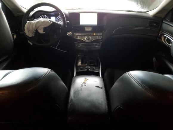 2011 Infiniti M37 with VIN JN1BY1AP8BM323231, listed as a Copart auction lot 79576154 with 178,572 mi miles and Salvage Title. Bid and sale history available at carsss.com. Image 8.
