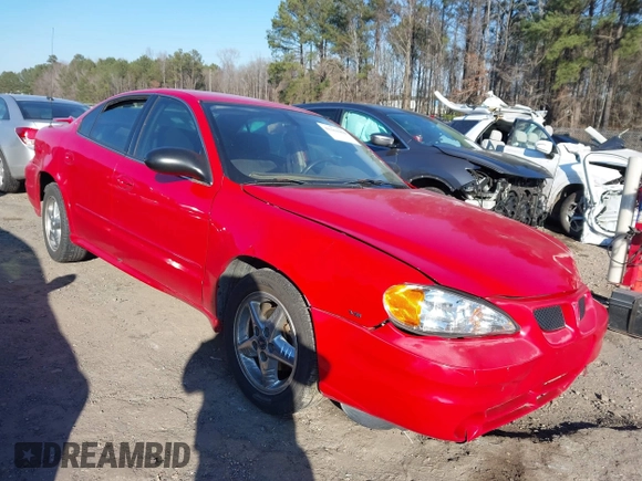 2004 Pontiac Grand Am SE1 with VIN 1G2NF52E84C102696, listed as a IAAI auction lot 41363904 with 217,905 mi miles. Bid and sale history available at carsss.com. Image 1.