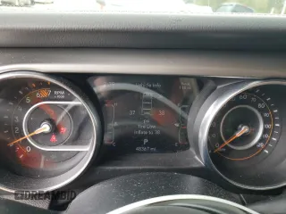 2022 Jeep Wrangler Unlimited Sahara с VIN 1C4HJXEN8NW249650, выставлен на аукционе Copart как лот 56665035 с пробегом 48 367 миль миль и Списание • Salvage title. История ставок и продаж доступна на DreamBid. Изображение 9.