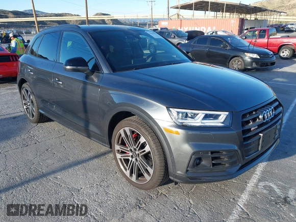 2019 Audi SQ5 Prestige with VIN WA1C4AFY4K2006650, listed as a IAAI auction lot 41668367 with 11,642 mi miles. Bid and sale history available at carsss.com. Image 1.