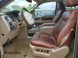 2010 Ford F-150 XL with VIN 1FTFW1EV7AKA98081, listed as a Copart auction lot 58248075 with 262,250 mi miles and Salvage title. Bid and sale history available at DreamBid. Image 7.
